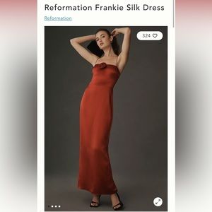 Brand new NEVER WORN Frankie Dress by Reformation